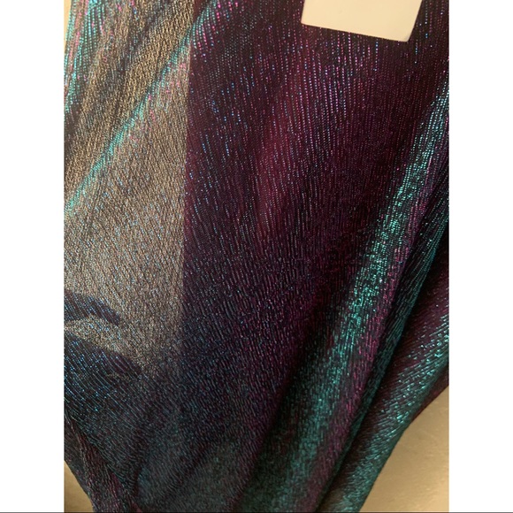 Fashion Nova | Catherine Metallic Dress - Purple - Picture 8 of 8